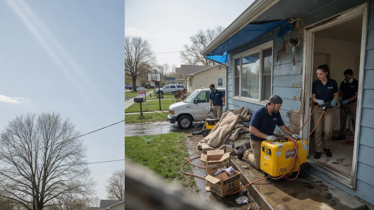 Basement Flood Cleanup in Le Center, MN near me